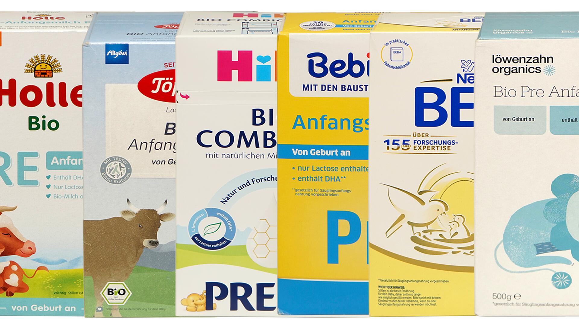Pre-Nahrung im Test: Welche ist die beste Anfangsnahrung für Babys?