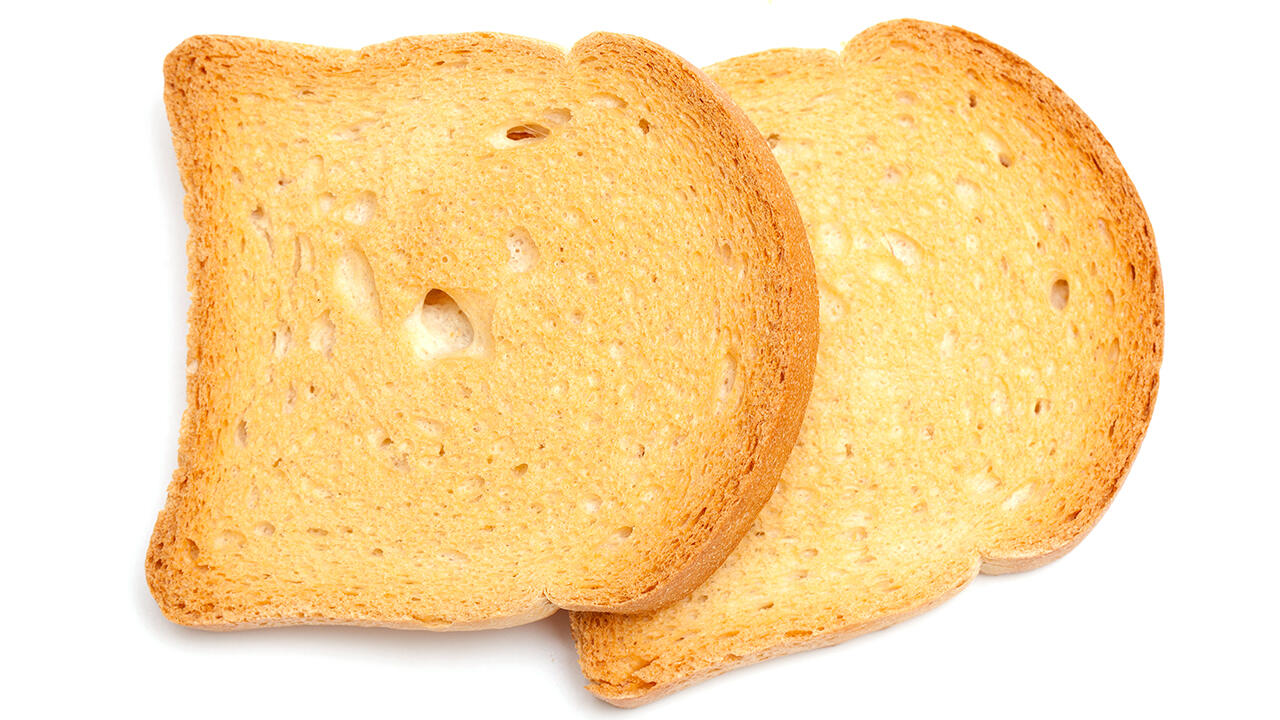 Zwieback ist ein beliebter Snack. Auch bei Magen-Darm-Erkrankungen wird er gerne zur Hilfe genommen. Zwieback ist ein beliebter Snack. Auch bei Magen-Darm-Erkrankungen wird er gerne zur Hilfe genommen.